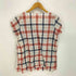 SUNSHINE+CLOUD チェック ガーゼ S/S ブラウス レディース JPN:1