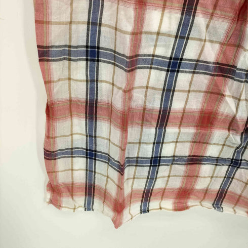 SUNSHINE+CLOUD チェック ガーゼ S/S ブラウス レディース JPN:1