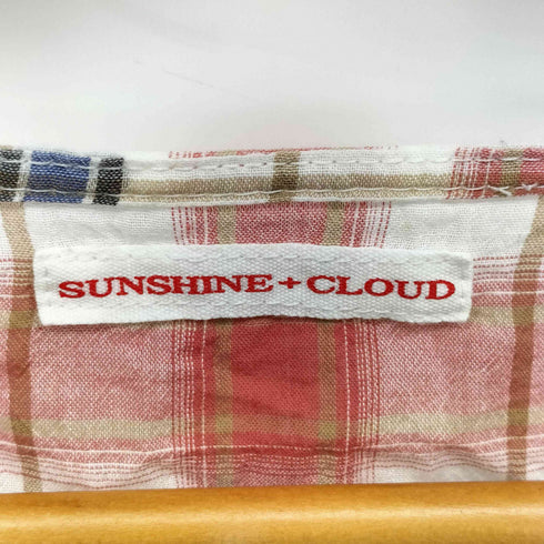 SUNSHINE+CLOUD チェック ガーゼ S/S ブラウス レディース JPN:1