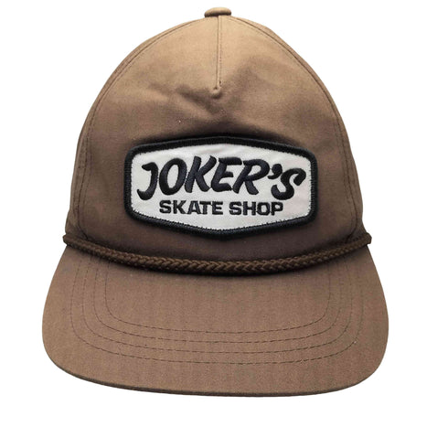 ザクラシックス THE CLASSICS JOKER'S SKATE SHOP CLASSIC LOGO PATCH ROPE SNAPBACK 5color キャップ メンズ