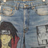 リーバイス Levis フィリピン製 ボタン裏359刻印 512 アニメ ペイント リメイク デニム メンズ W32 L34