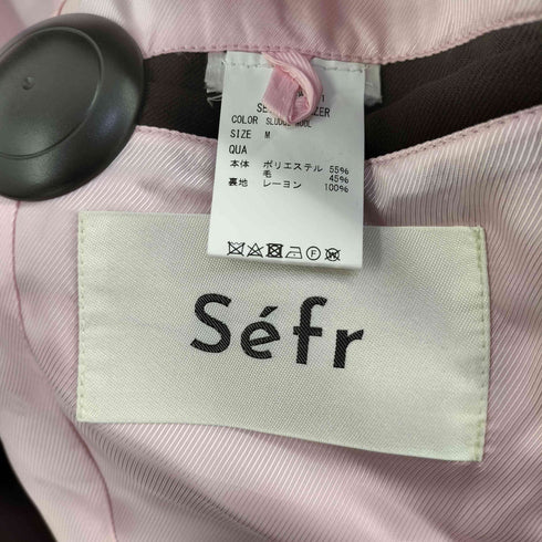 セファ Sefr 25AW SEYDOU BLAZER メンズ import:M