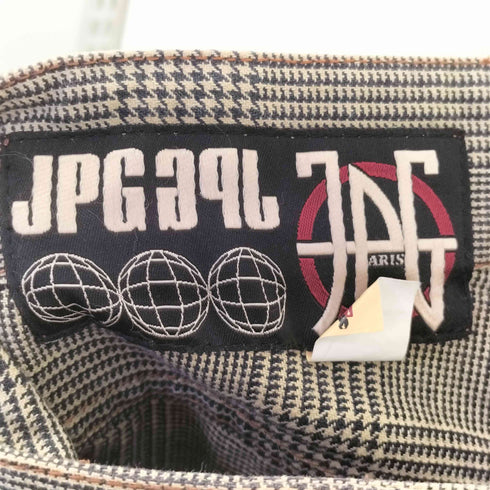 ジページェバイジャンポールゴルチエ JPG by GAULTIER チェックスラックス メンズ DE:42-48