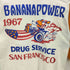 BOOTLEGGERS 両面 キャラクター プリント BANANAPOWER ラグラン Tシャツ メンズ import:S