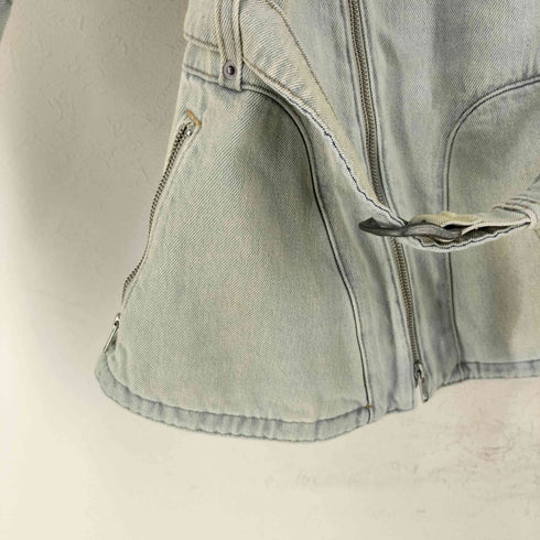 リーバイス Levis カリーナ ウェイステッド ジャケット ライト インディゴ ウォッシュ レディース import:M