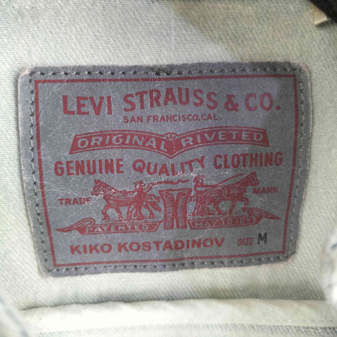 リーバイス Levis カリーナ ウェイステッド ジャケット ライト インディゴ ウォッシュ レディース import:M
