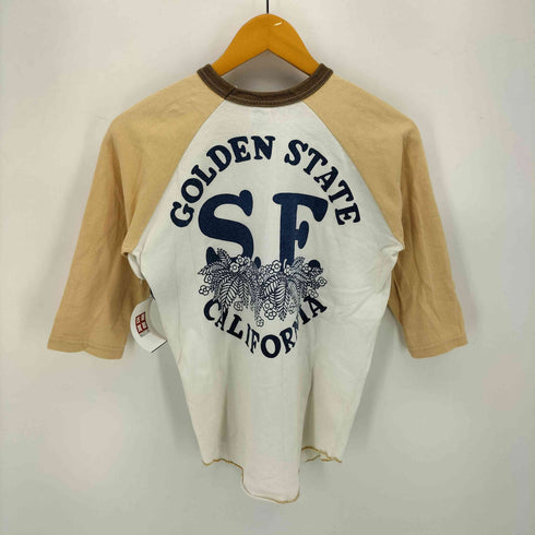BOOTLEGGERS 両面 キャラクター プリント SAN FRANCISCO 1967 ラグラン Tシャツ メンズ import:S