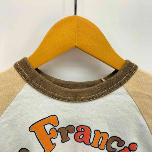 BOOTLEGGERS 両面 キャラクター プリント SAN FRANCISCO 1967 ラグラン Tシャツ メンズ import:S