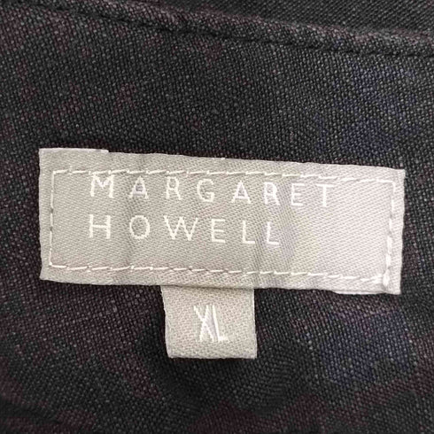 マーガレットハウエル MARGARET HOWELL アングローバル リネン100% 2B ベイカー型 トラウザー メンズ JPN:XL