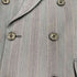 アクアスキュータム AQUASCUTUM イングランド製 ストライプ ダブルテーラードジャケット メンズ
