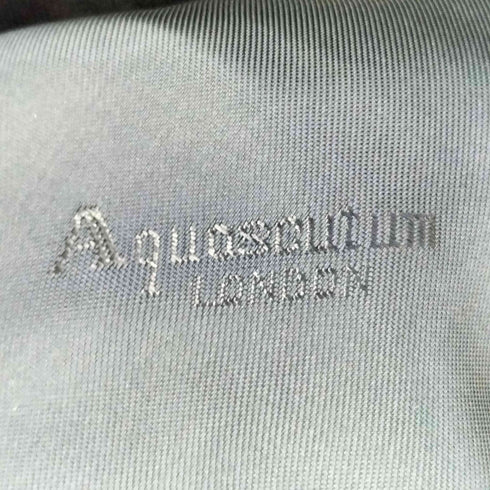 アクアスキュータム AQUASCUTUM イングランド製 ストライプ ダブルテーラードジャケット メンズ
