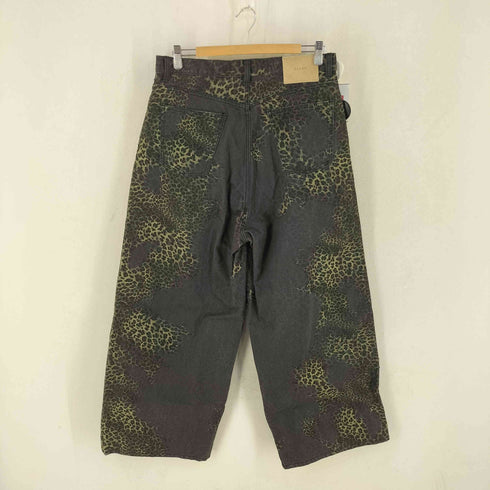 ターク TAAKK 25AW WIDE 5-POCKET PANTS ワイド ファイブポケットパンツ レオパード メンズ JPN:4