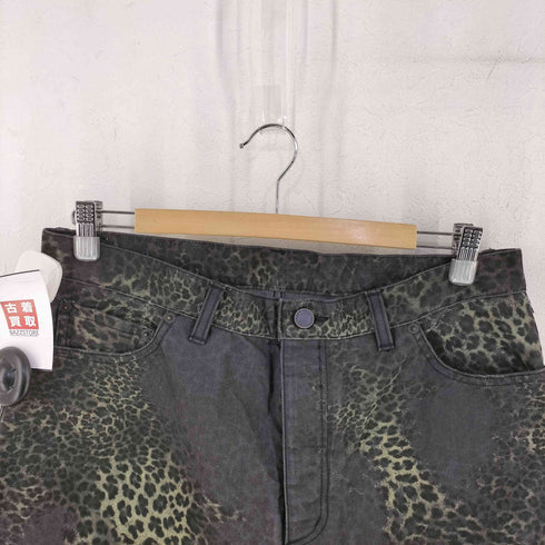 ターク TAAKK 25AW WIDE 5-POCKET PANTS ワイド ファイブポケットパンツ レオパード メンズ JPN:4
