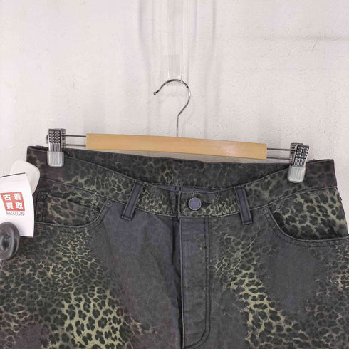 ターク TAAKK 25AW WIDE 5-POCKET PANTS ワイド ファイブポケットパンツ レオパード メンズ JPN:4