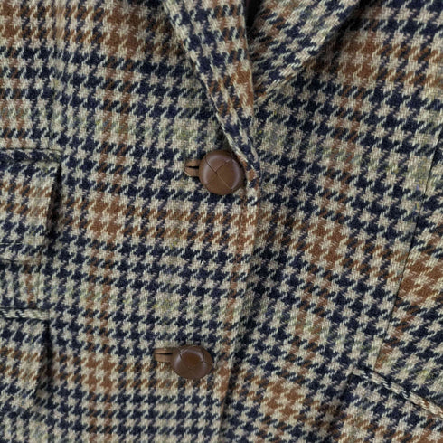 ジェイクルー J.CREW エルボーパッチ くるみボタン テーラードジャケット レディース P2