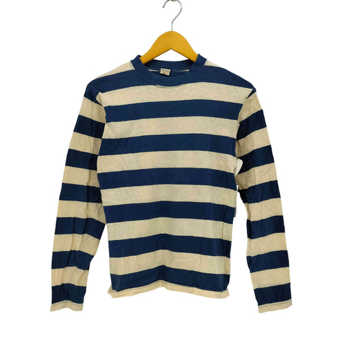 ウエアハウス WAREHOUSE クルーネック ロングスリーブ ボーダーTシャツ メンズ JPN:S