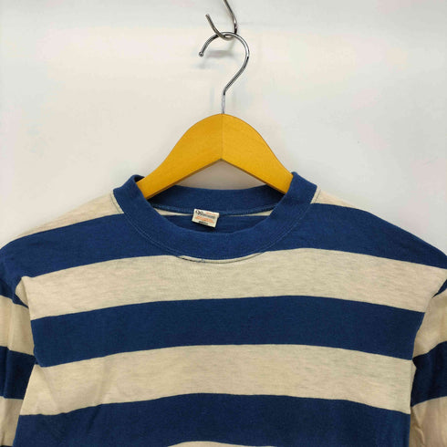 ウエアハウス WAREHOUSE クルーネック ロングスリーブ ボーダーTシャツ メンズ JPN:S