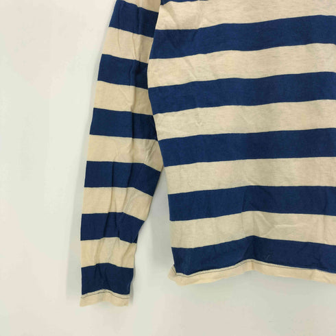 ウエアハウス WAREHOUSE クルーネック ロングスリーブ ボーダーTシャツ メンズ JPN:S