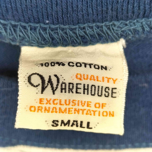 ウエアハウス WAREHOUSE クルーネック ロングスリーブ ボーダーTシャツ メンズ JPN:S