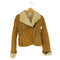 スパイラルガール SPIRALGIRL sheepskin スウェードムートンライダースジャケット レディース JPN:M