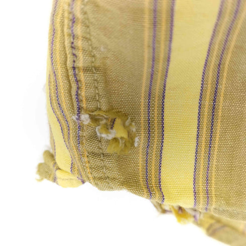 USA製 ストライプ S/S ボタンダウン シャツ メンズ US:40