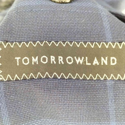 トゥモローランド TOMORROWLAND Loro Piana THE WAVE SUPER150S WOOL AND SILK 600 2Bテーラードジャケット メンズ JPN:46