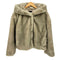 ザラ ZARA フェイクファー ショートコート レディース import:S