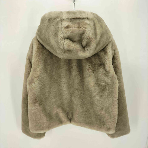 ザラ ZARA フェイクファー ショートコート レディース import:S