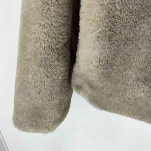 ザラ ZARA フェイクファー ショートコート レディース import:S