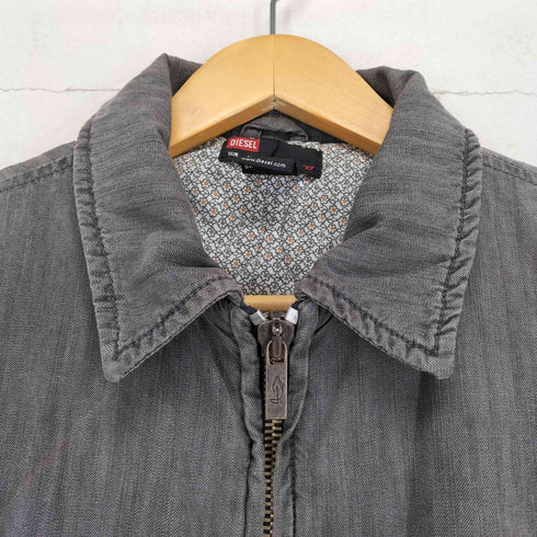 ディーゼル DIESEL バックプリント ダブルジップブルゾン Y2K レディース import:M