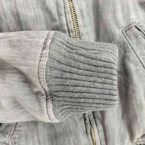 ディーゼル DIESEL バックプリント ダブルジップブルゾン Y2K レディース import:M
