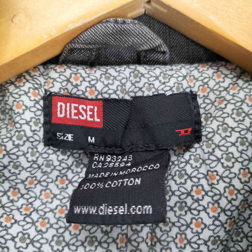 ディーゼル DIESEL バックプリント ダブルジップブルゾン Y2K レディース import:M