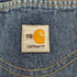 カーハート Carhartt MADE IN THE USA バギーデニムパンツ BIGSIZE メンズ 46×34