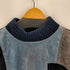 RAW BLUE 韓国製 パッチワークニット Y2K メンズ import:L