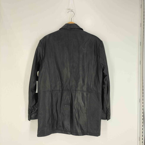 BLACK LEDER ラムレザーテーラードジャケット メンズ JPN:L