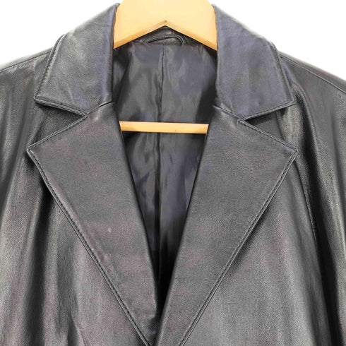 BLACK LEDER ラムレザーテーラードジャケット メンズ JPN:L