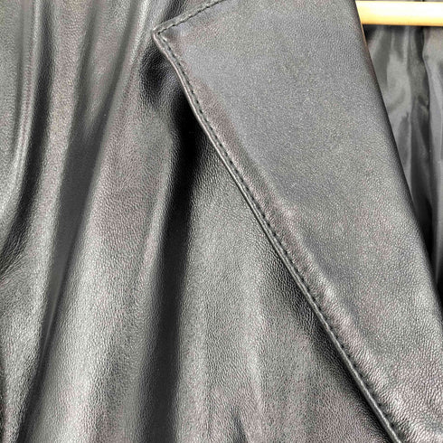 BLACK LEDER ラムレザーテーラードジャケット メンズ JPN:L