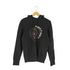 ディーゼル DIESEL ブルガリア製 CHILD AT HEART ハートペイント プルオーバーパーカー レディース import:M