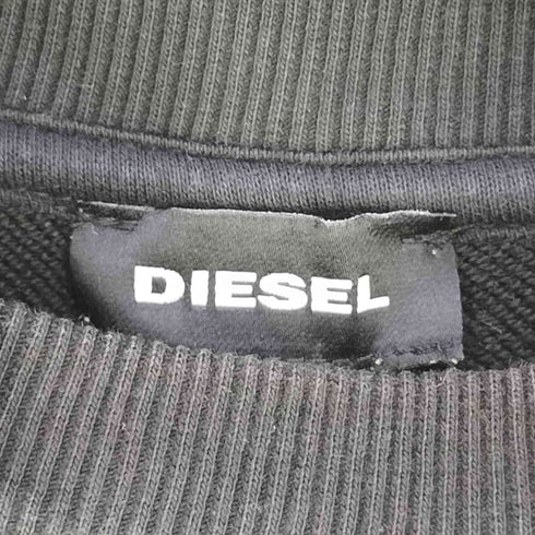 ディーゼル DIESEL ブルガリア製 CHILD AT HEART ハートペイント プルオーバーパーカー レディース import:M