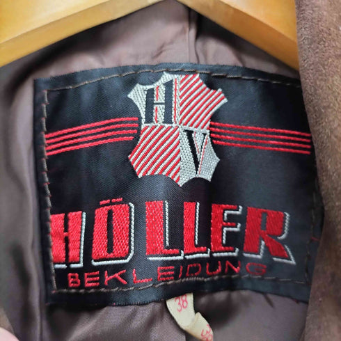 HOLLER real leather リアルスエードジャケット レディース 38