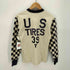 ジョーマッコイ JOE McCOY BALL PARK 袖チェッカー Evens Power Cycle プリント ロングスリーブ Tシャツ メンズ 36