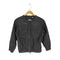 ヴィンス VINCE lamb leather ラムレザー比翼ノーカラージャケット レディース XS