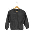 ヴィンス VINCE lamb leather ラムレザー比翼ノーカラージャケット レディース XS