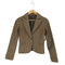 PROFILE pig leather ピッグレザー1Bテーラードジャケット レディース 38