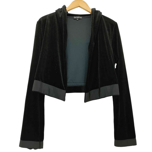 フォクシーニューヨーク FOXEY NEW YORK ベロア フーデッド ジャケット ボレロ レディース JPN:40