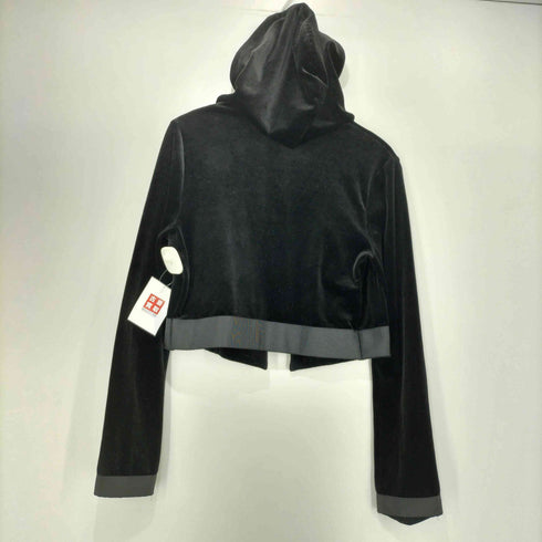 フォクシーニューヨーク FOXEY NEW YORK ベロア フーデッド ジャケット ボレロ レディース JPN:40