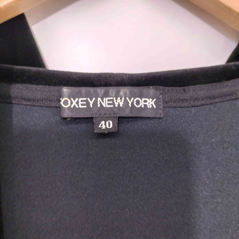 フォクシーニューヨーク FOXEY NEW YORK ベロア フーデッド ジャケット ボレロ レディース JPN:40