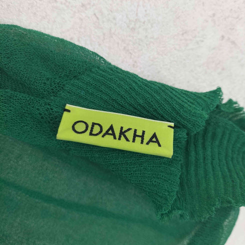 ODAKHA オダカ シアーノースリーブトップス domestic レディース