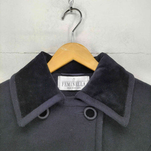FEMINELLA WOOL&CASHMERE カシミヤ混 ダブルコート レディース