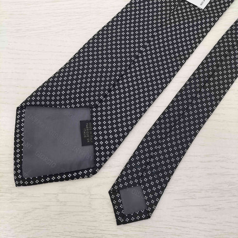 アルマーニコレツィオーニ ARMANI COLLEZIONI イタリア製 シルク100% 総柄 ネクタイ メンズ